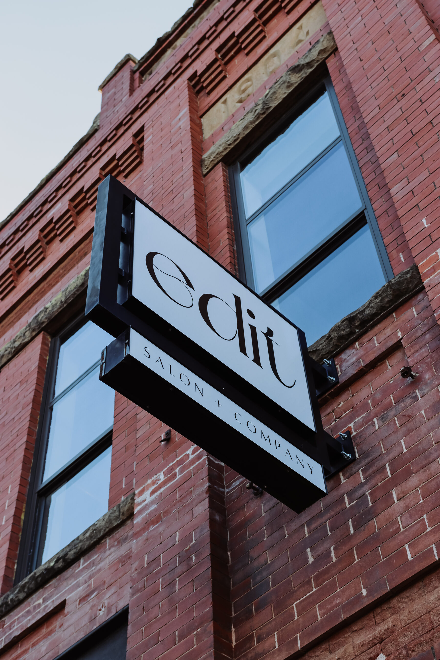 Edit Salon + Company sign